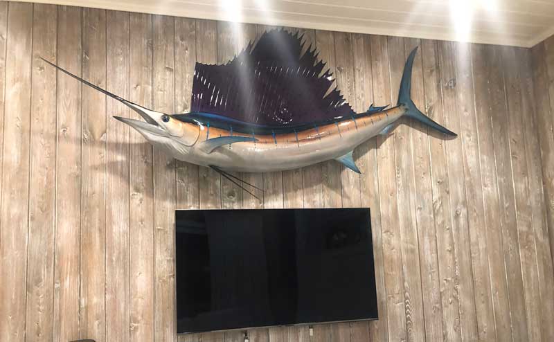 How much does a sailfish mount cost?